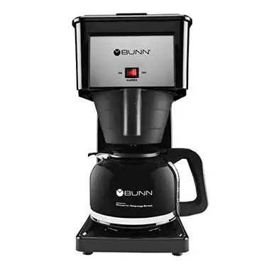 Bunn coffee maker leaking water from top