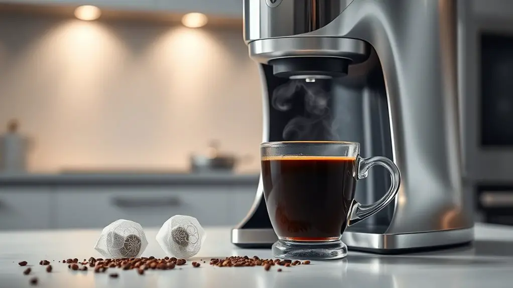 3d printed coffee grounds brewing
