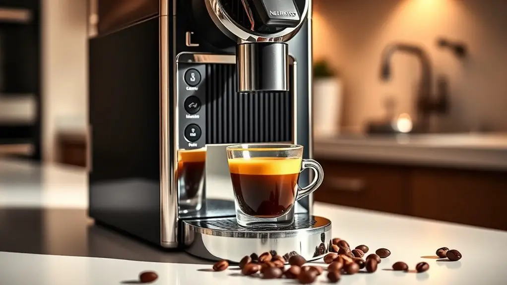 adjust nespresso cup size