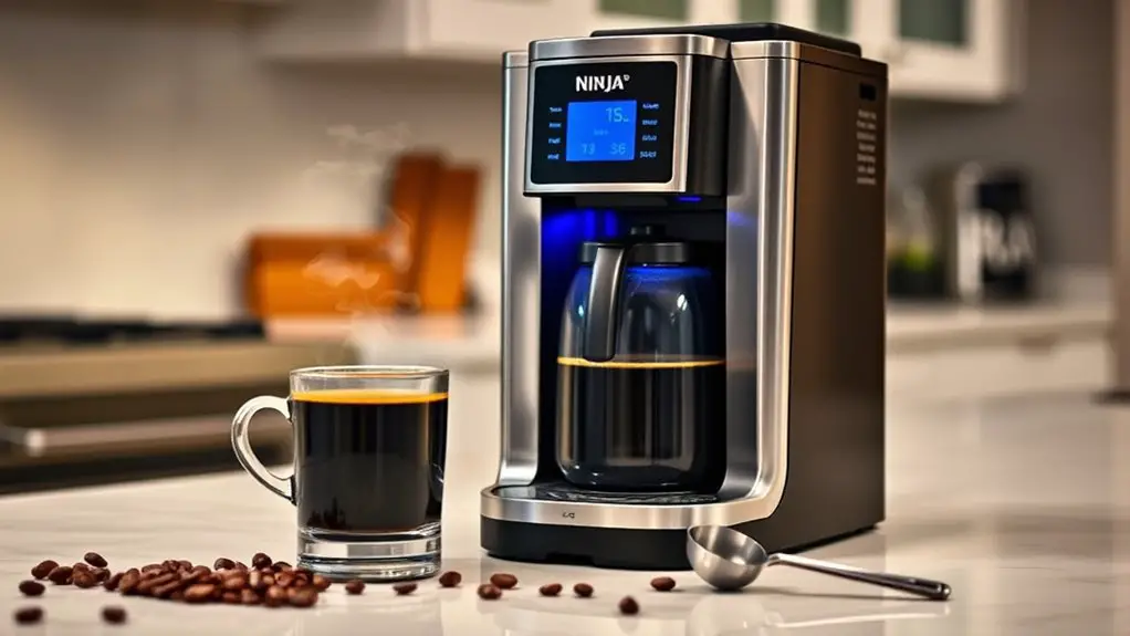 adjust ninja coffee settings