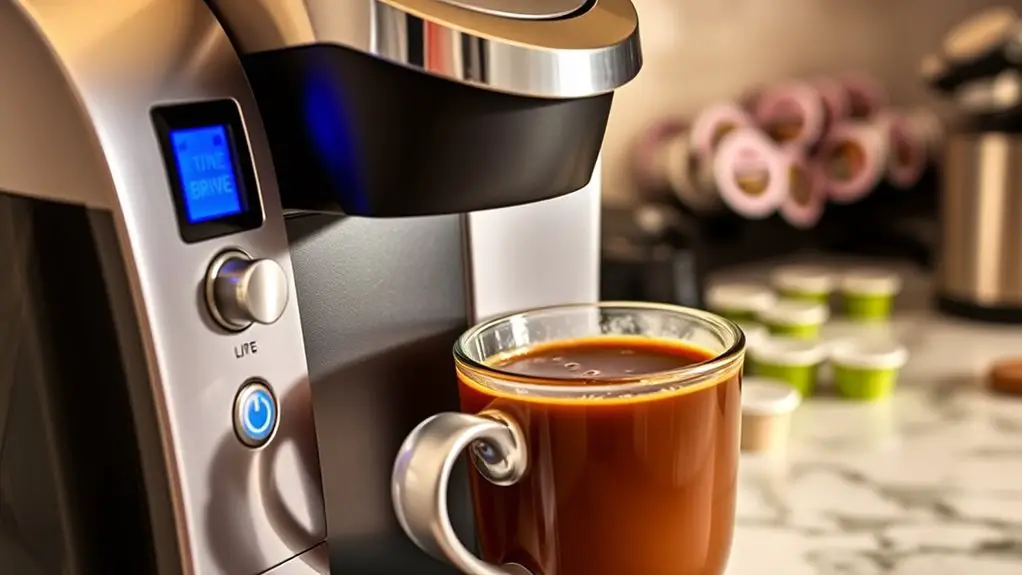 adjusting keurig brew speed