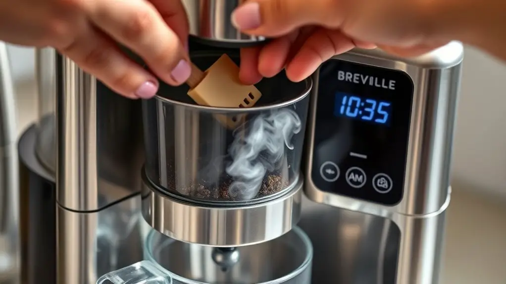 breville coffee maker troubleshooting tips