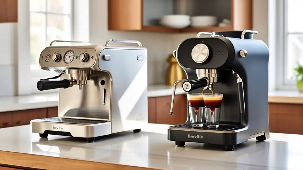 breville espresso machine comparison
