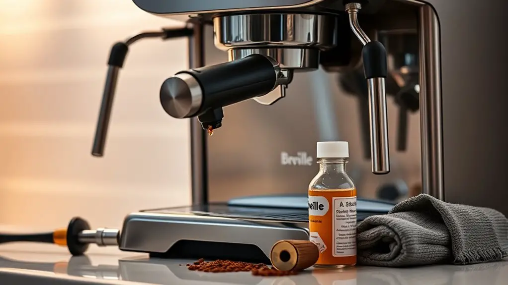 breville espresso machine troubleshooting tips