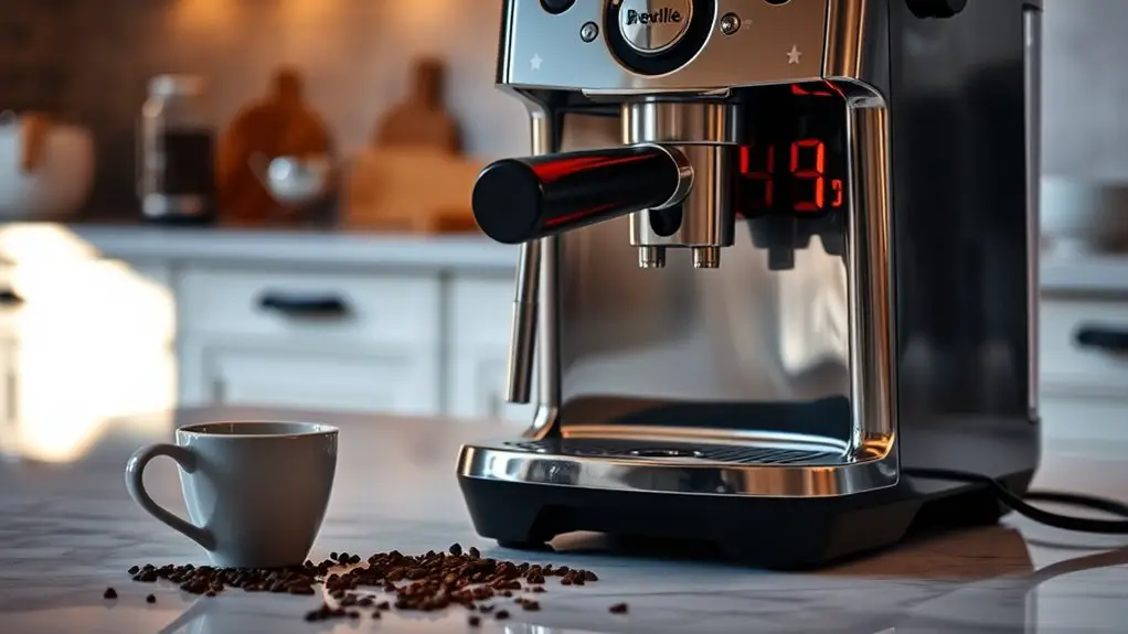 breville machine error code