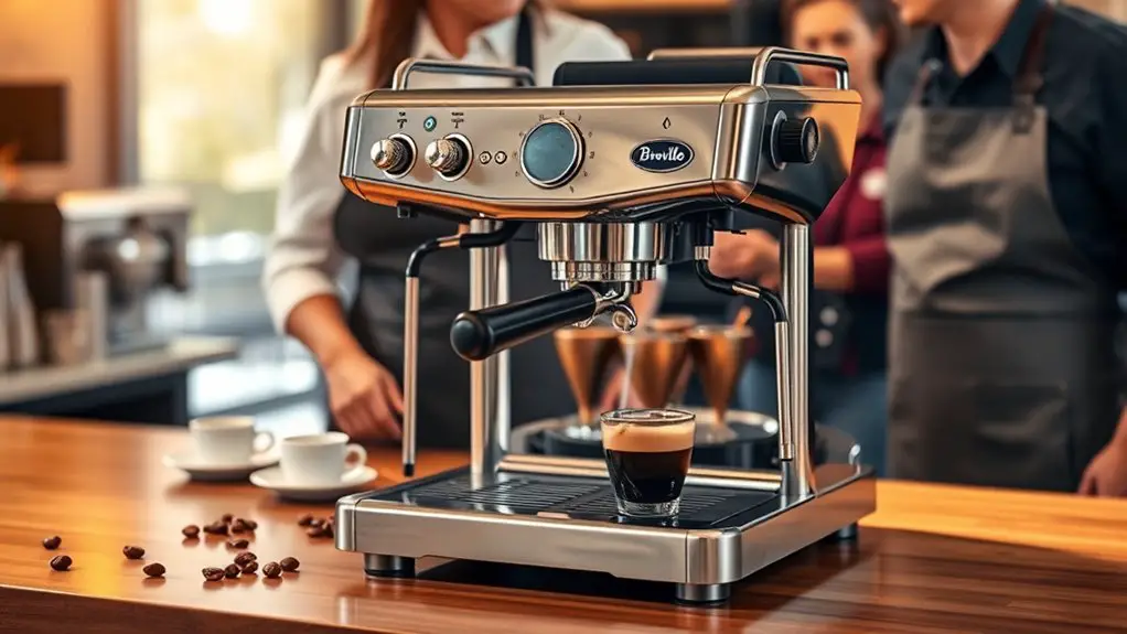 breville machines favored by baristas
