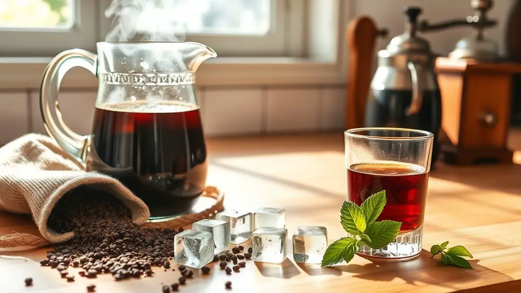 brew coffee with cold method