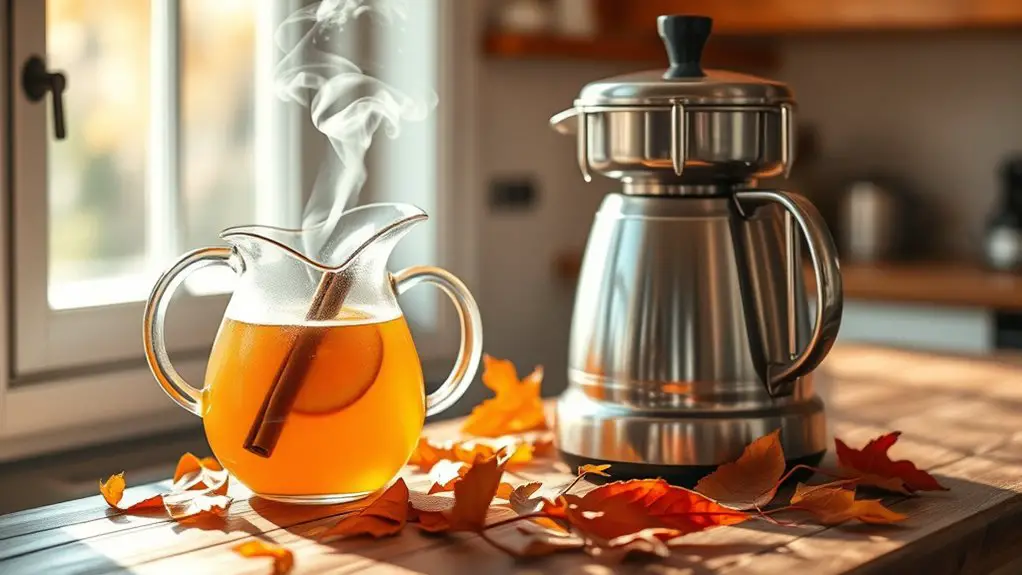 brew hot apple cider