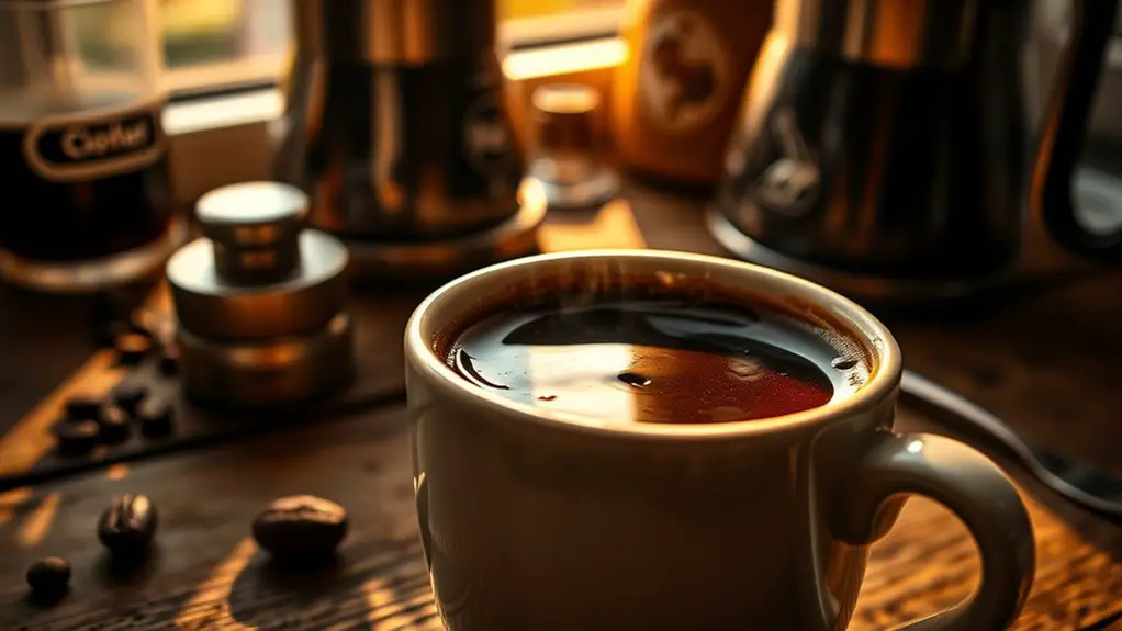 burnt coffee taste causes