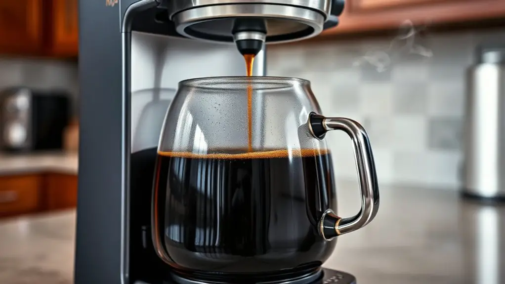 burnt smell from coffee maker