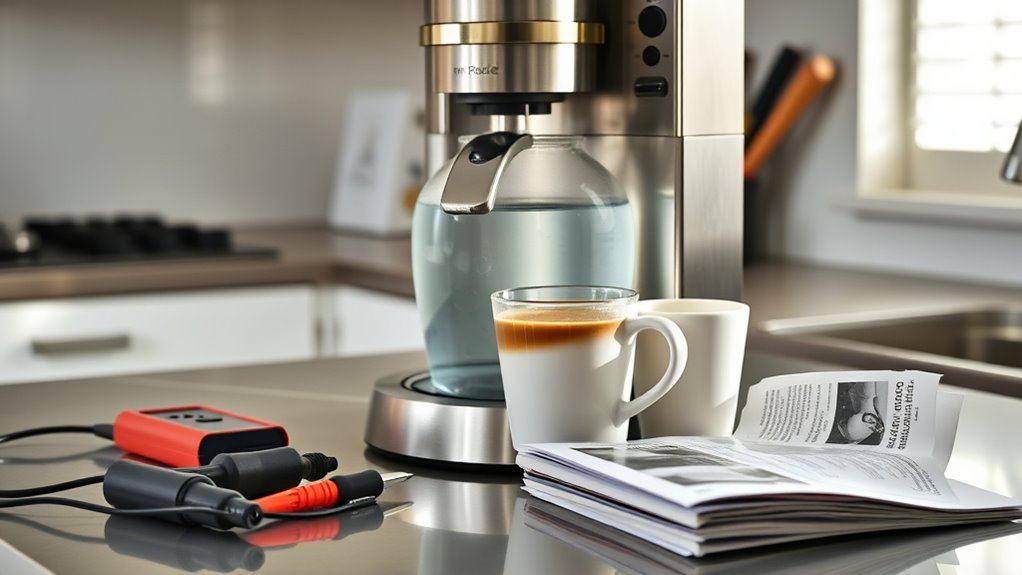 coffee machine heating issues
