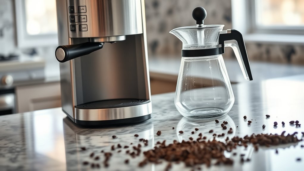 coffee machine malfunction issue