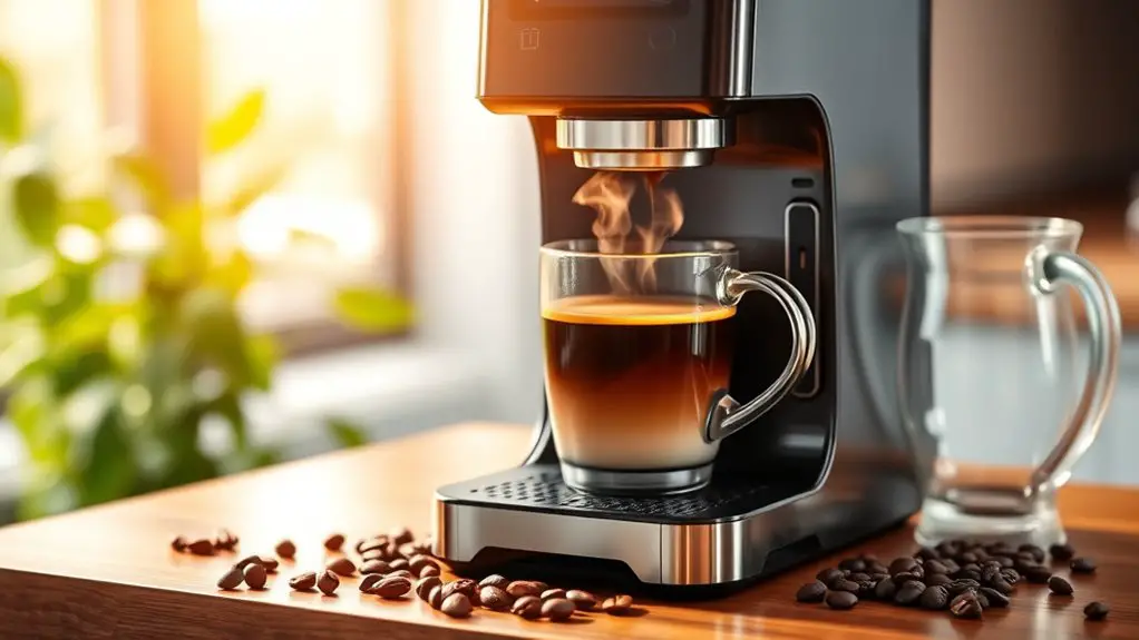 coffee maker contaminant reduction