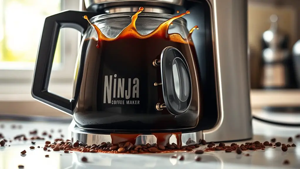 coffee maker overflowing issue