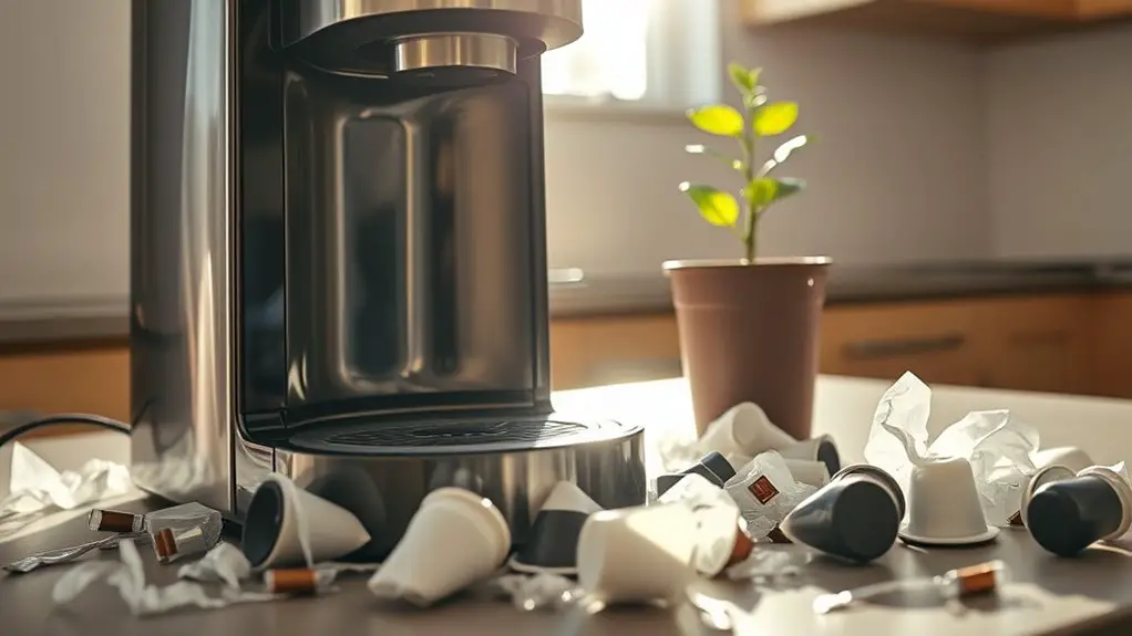 coffee makers and plastic waste