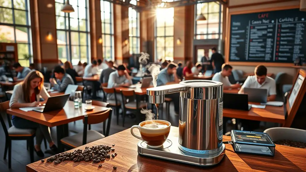 coffee makers enhance campus life