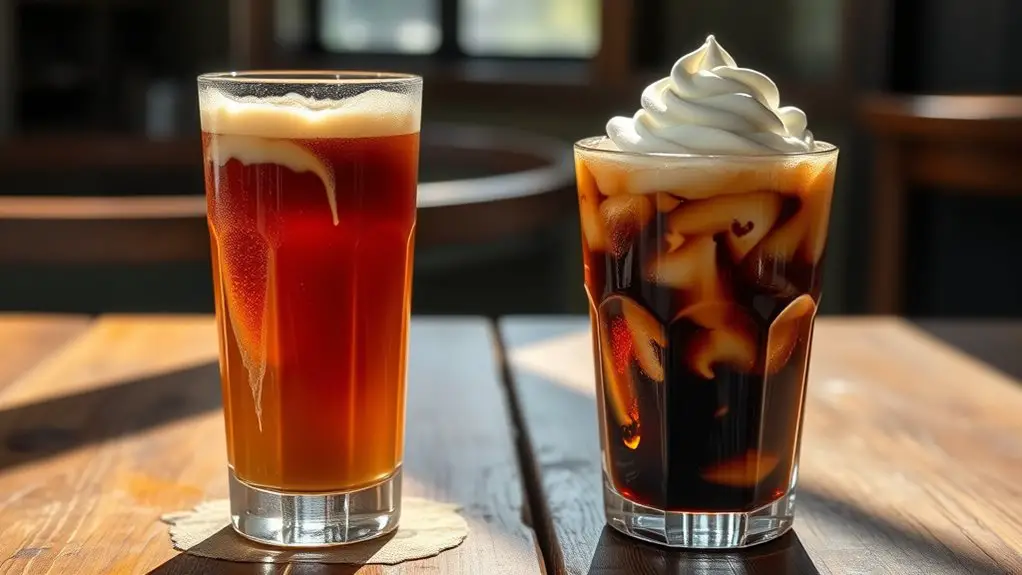 cold brew versus iced coffee