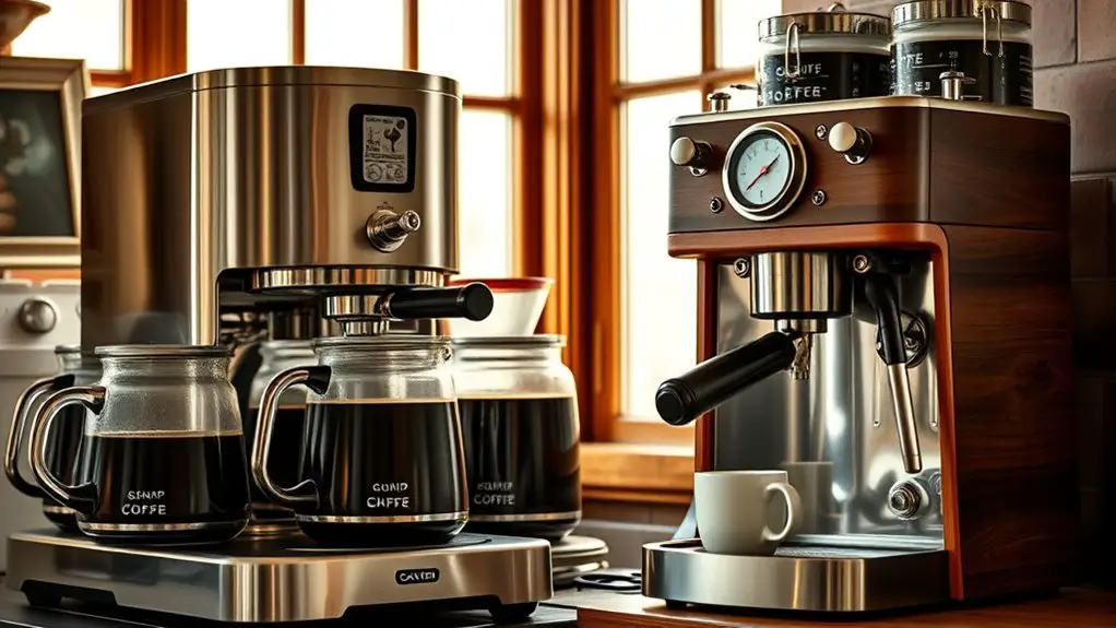 commercial vs home coffee makers