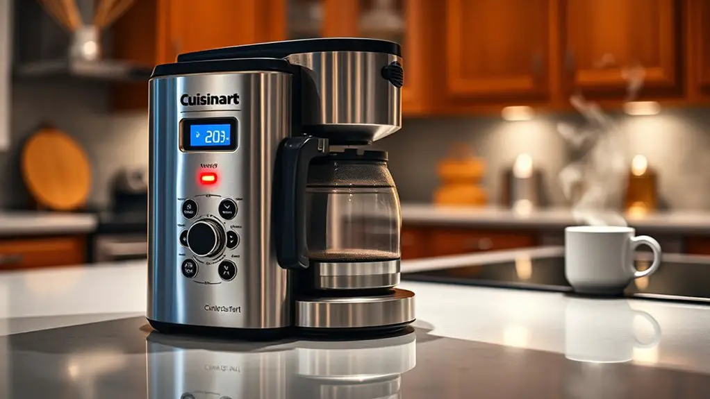 cuisinart coffee maker beeping