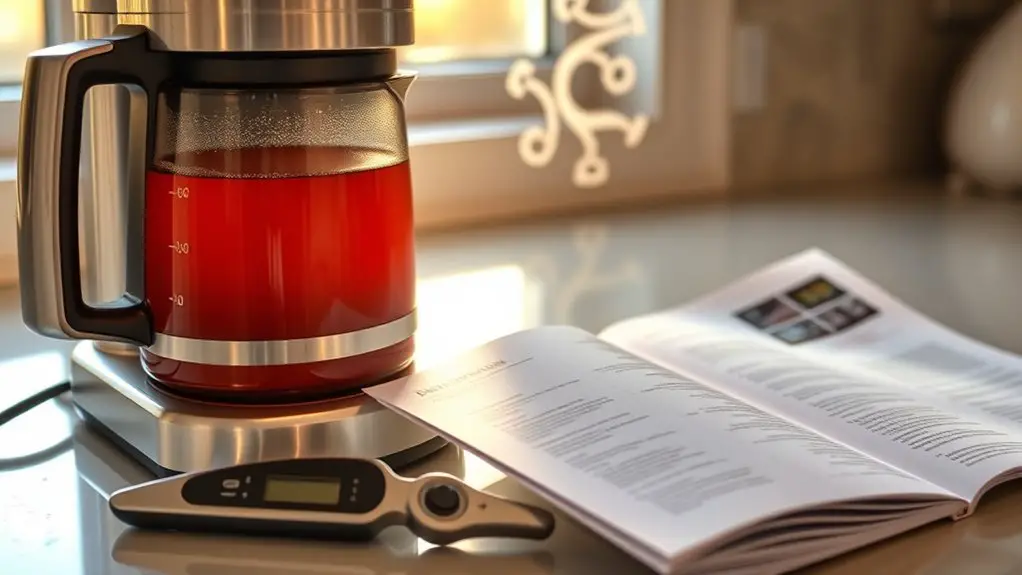 cuisinart coffee maker temperature issues
