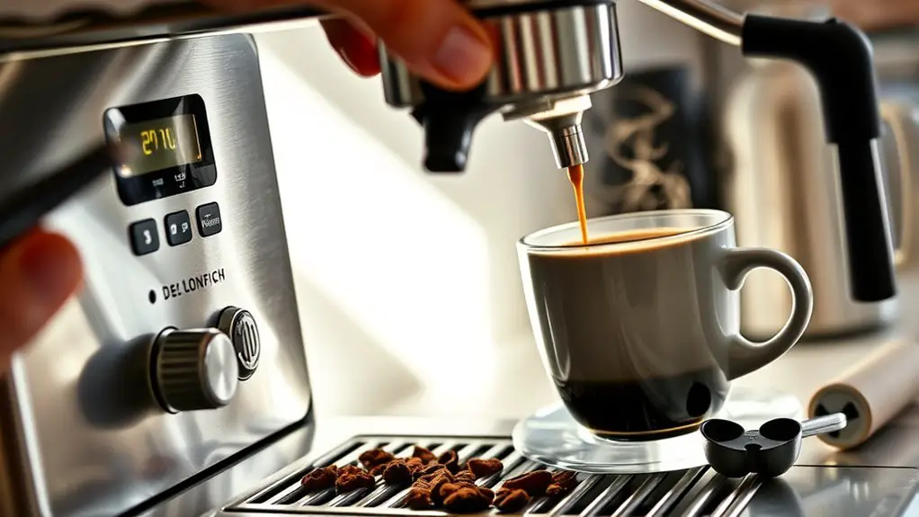 de longhi brewing problem solutions