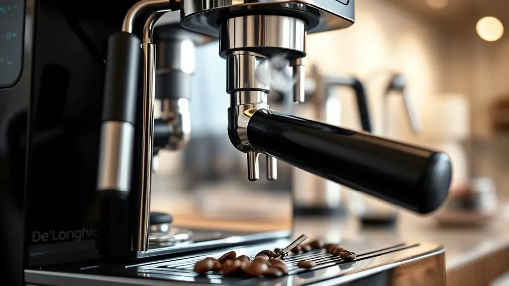de longhi coffee machine noise