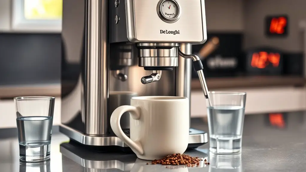 de longhi coffee maker troubleshooting