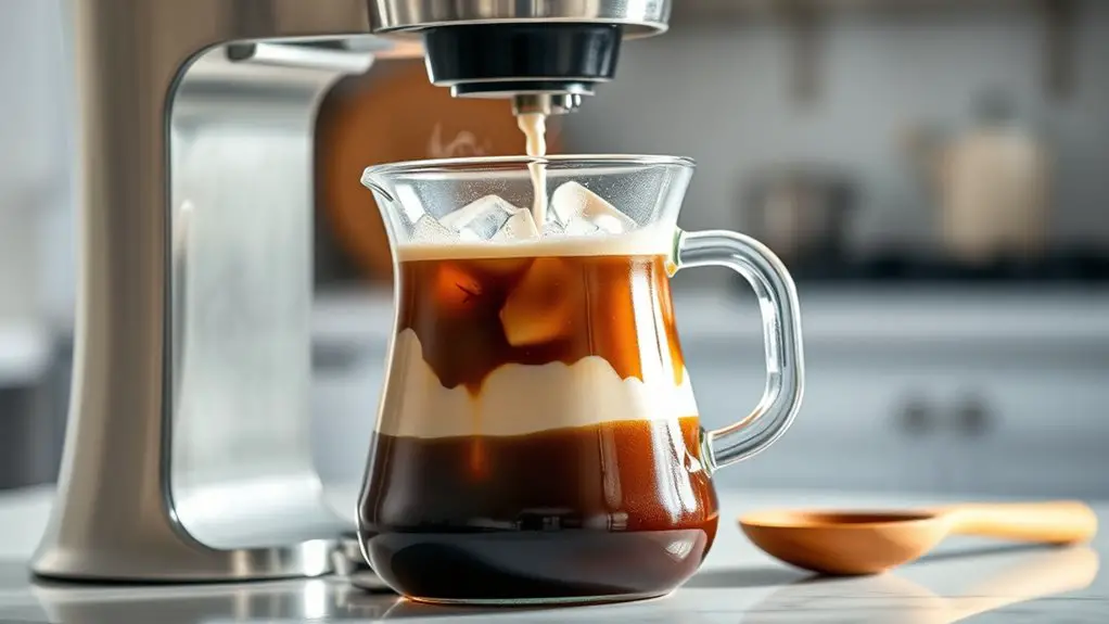 drip coffee iced latte