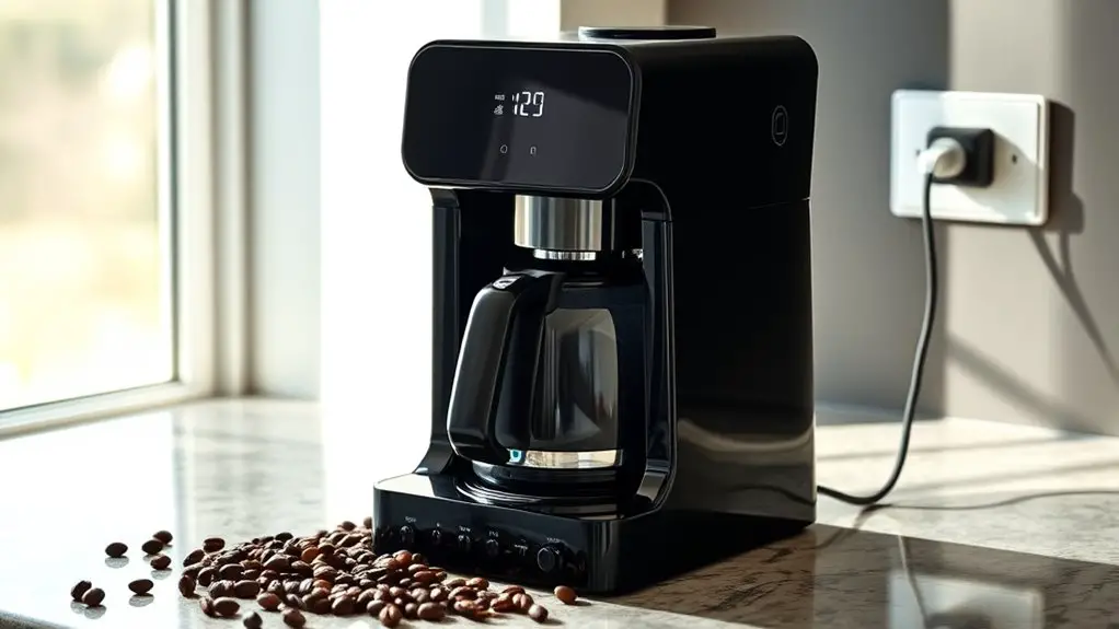 electricity consumption of coffee makers
