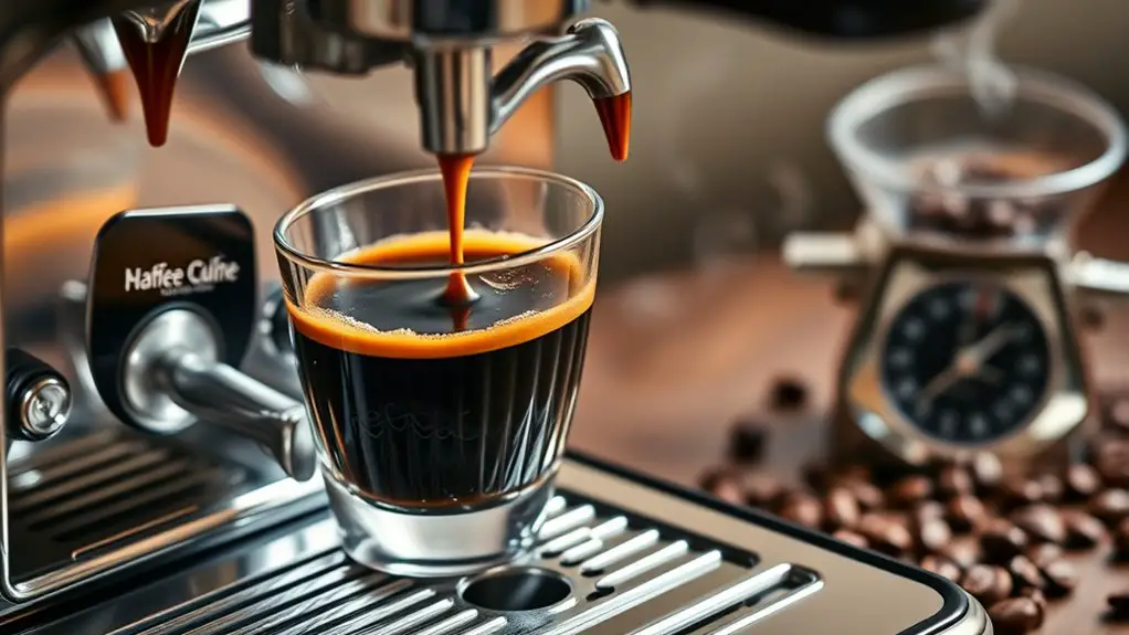 espresso extraction pressure impact