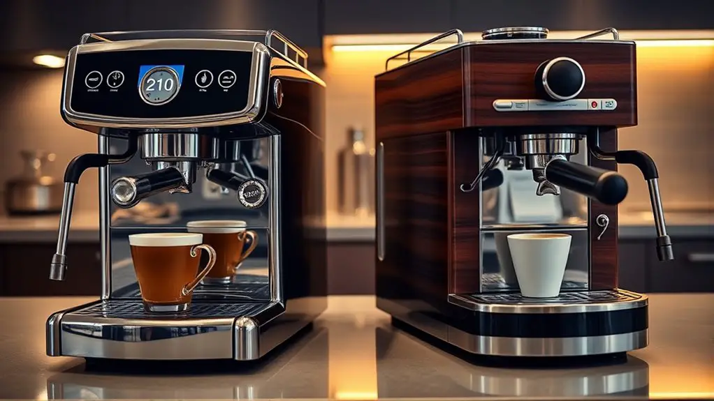espresso machine comparison guide