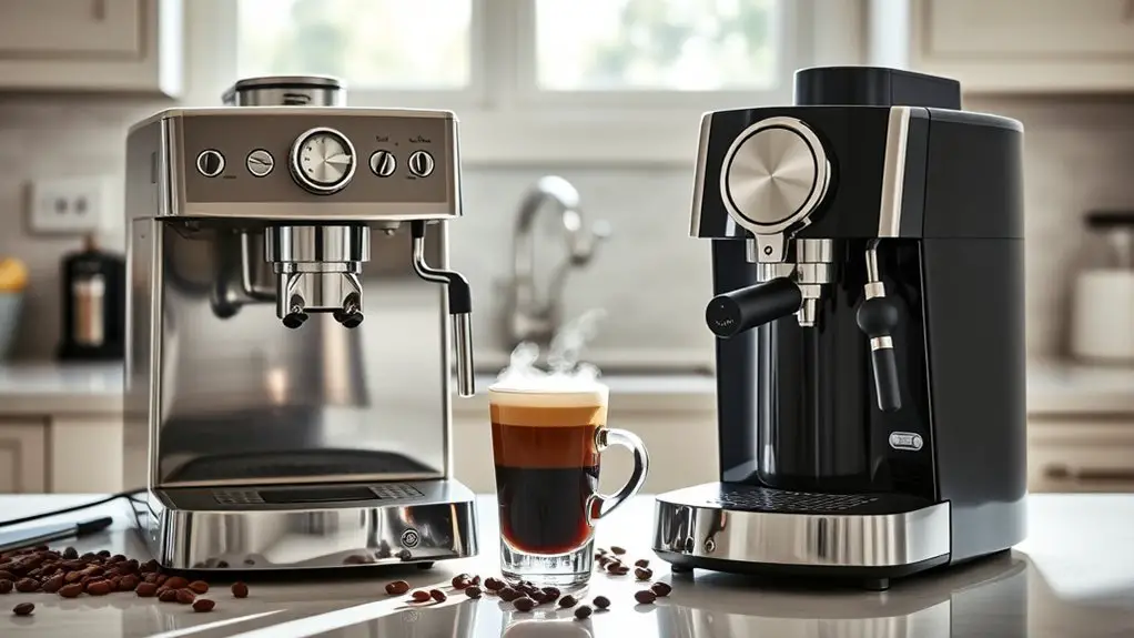 espresso machine comparison guide