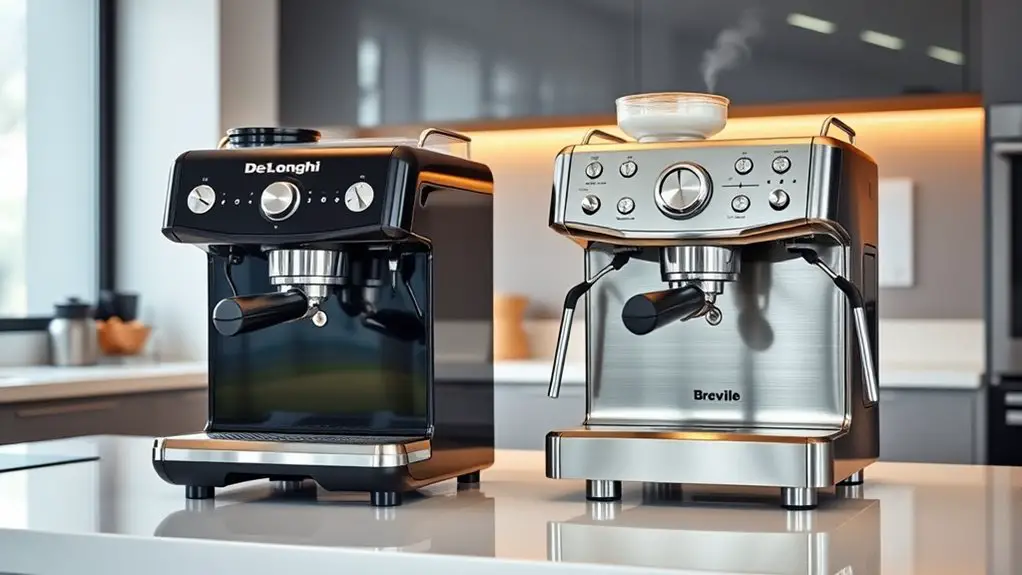 espresso machine comparison showdown