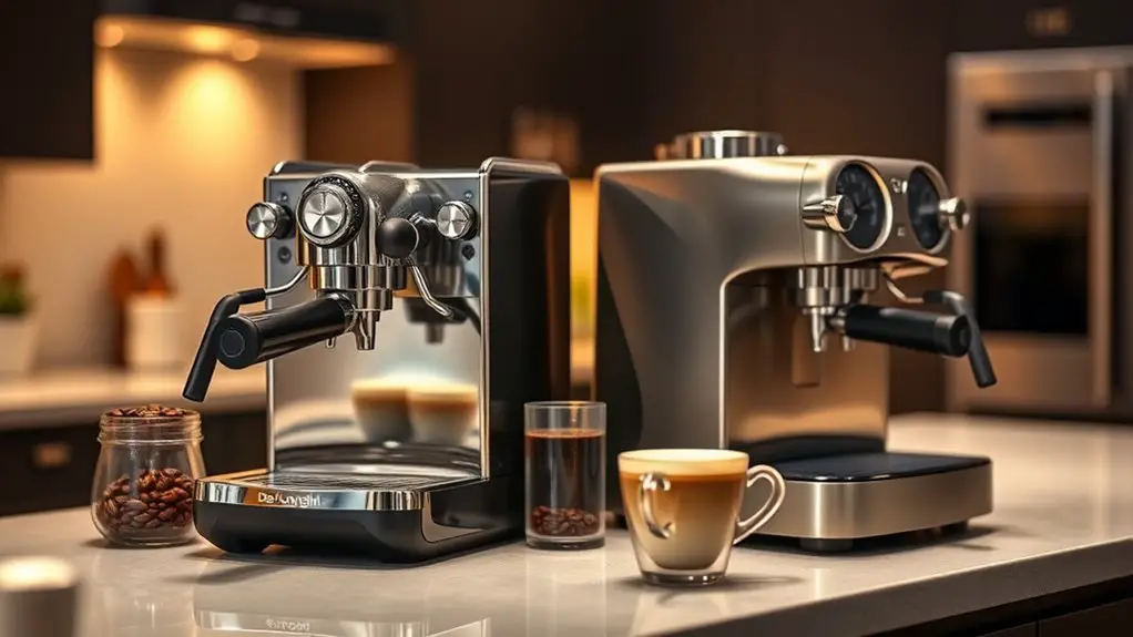 espresso machine comparison showdown
