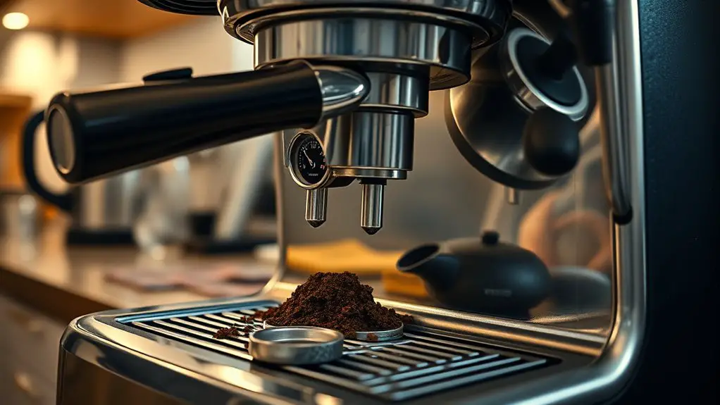 espresso machine pressure issues