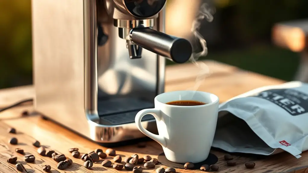 espresso on the go