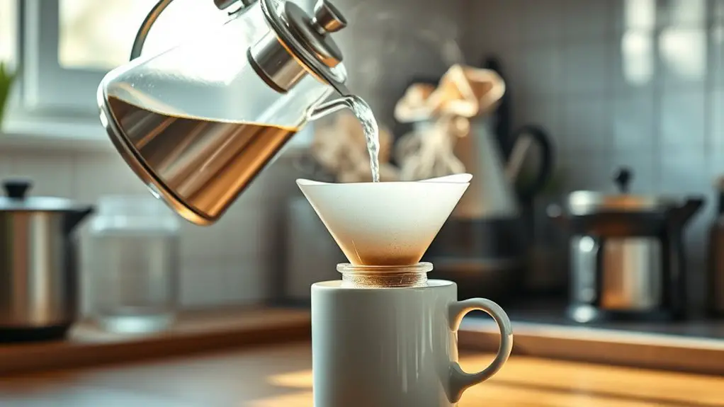 filtered water enhances coffee