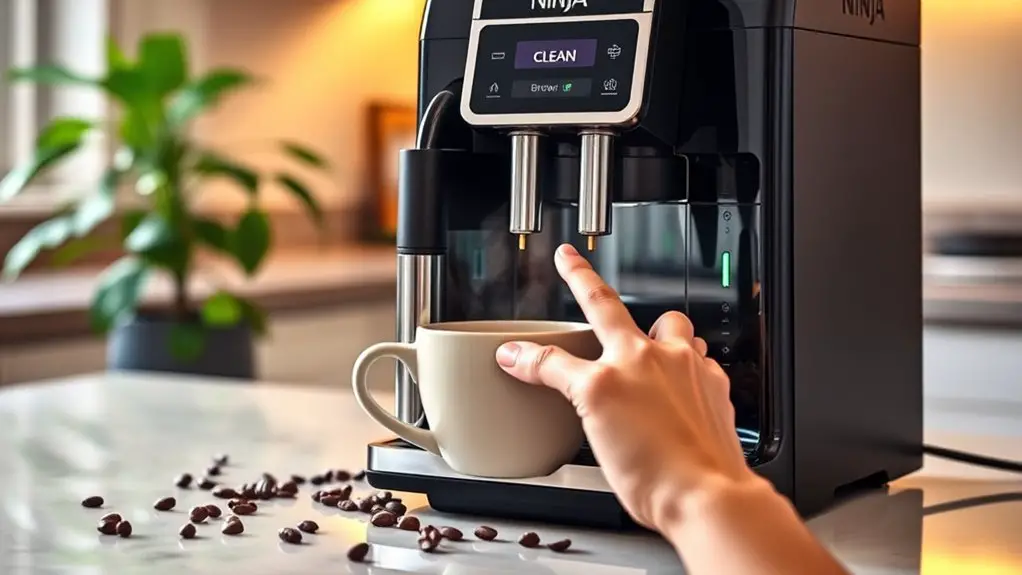 fix ninja coffee machine