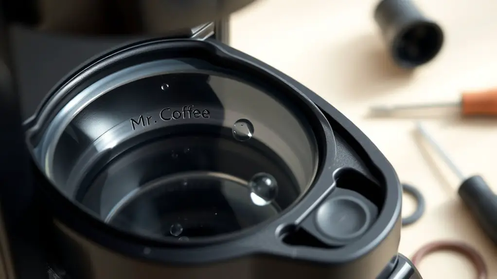 fixing coffee maker seal