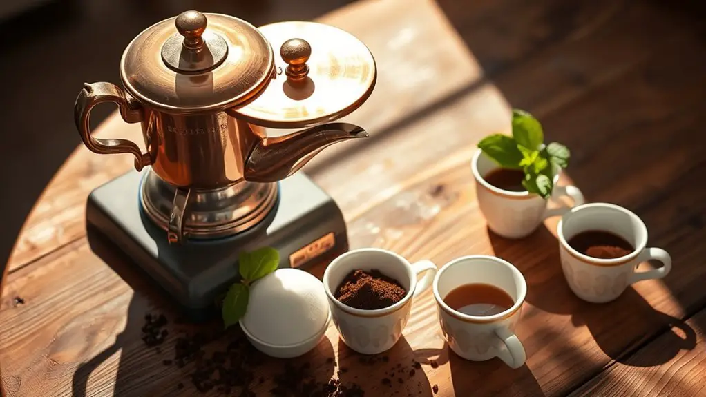 greek coffee brewing techniques
