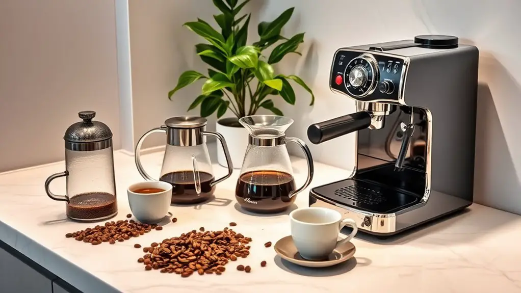ideal coffee machines selection