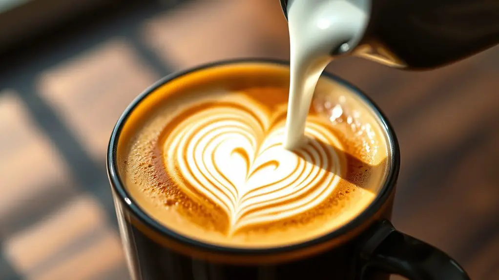 latte art espresso technique