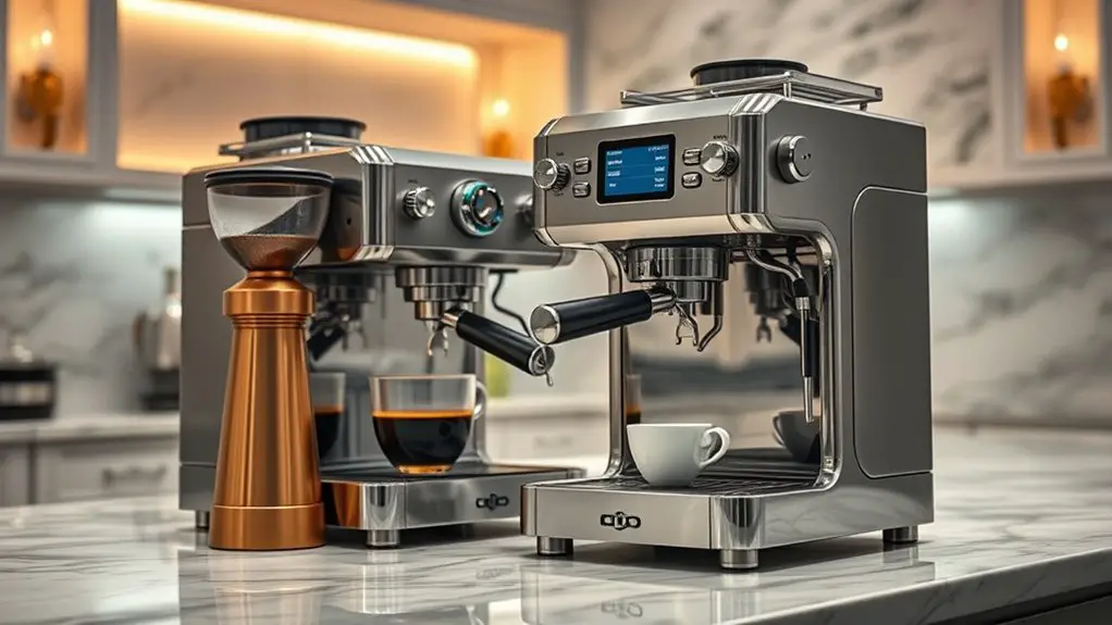 luxury coffee machine investments