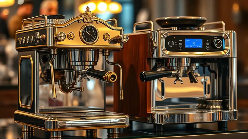 luxury coffee machines collection