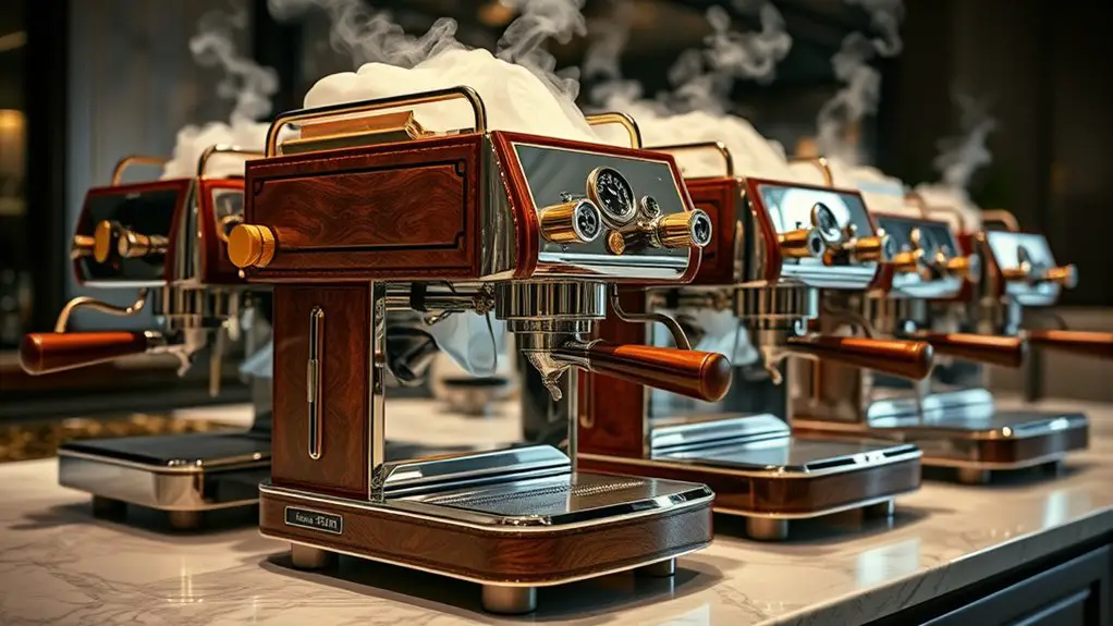 luxury coffee machines revealed