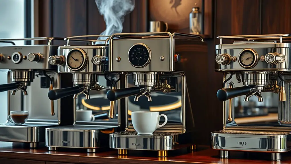luxury coffee machines sold