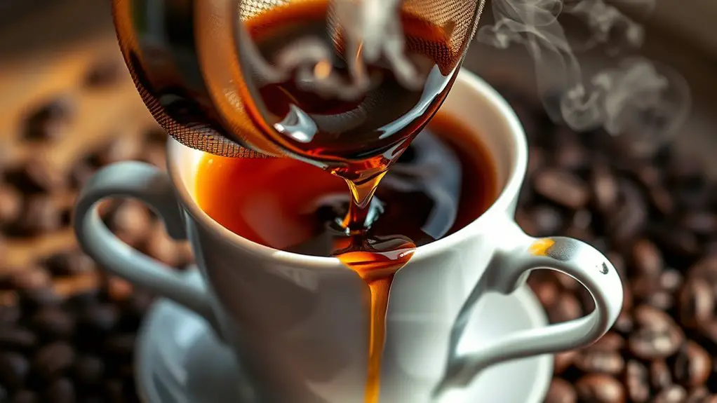 metal filters enhance coffee flavor