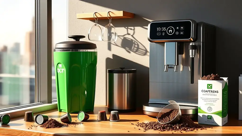 minimize office coffee waste