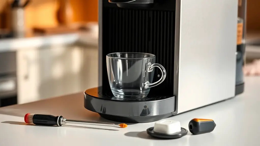 nespresso machine coffee issues