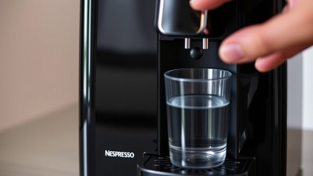 nespresso no water error fix